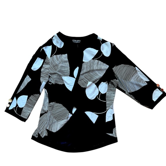 🍂 Frank Lyman Leaf Print Cardigan | Size 18 | Timeless Workwear Essential 🍂 - Picture 1 of 10